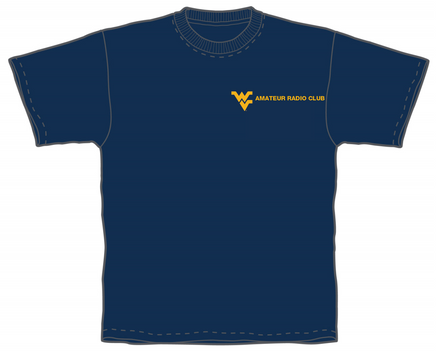 student orgs example navy shirt