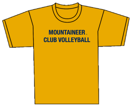 club sport example gold shirt