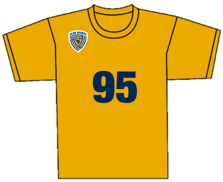 club sport example gold jersey