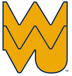WVU College Vault logo gold