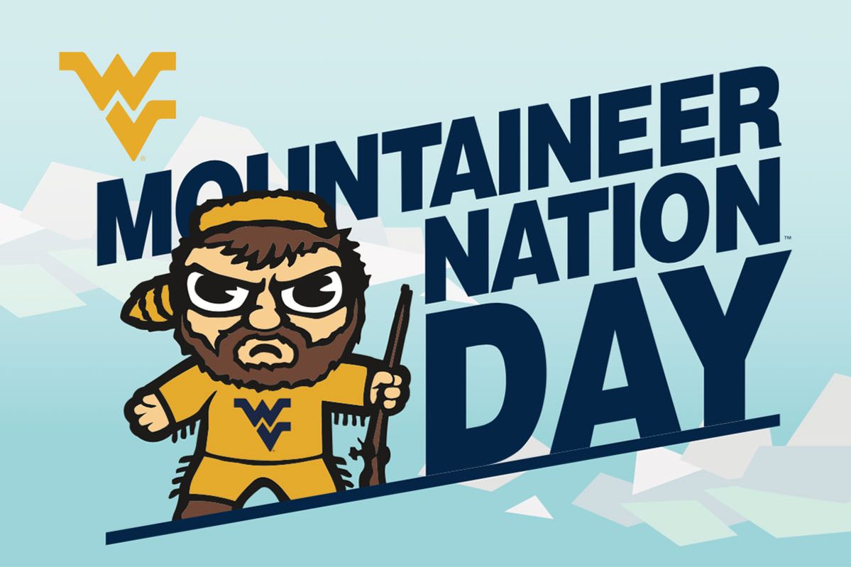 Mountaineer Nation Day postcard