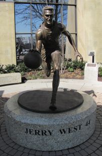 Jerry West Statue 